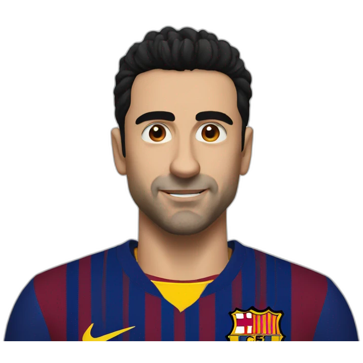 Xavi metralla emoji