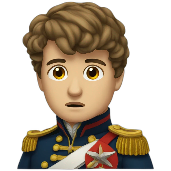 Napoléon Sad emoji