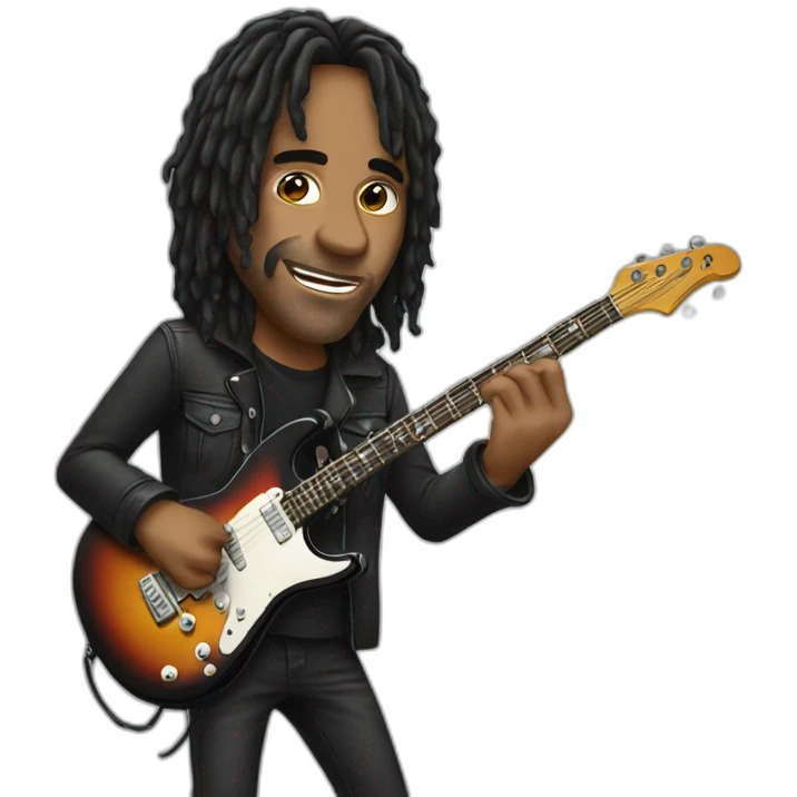 rock musican emoji