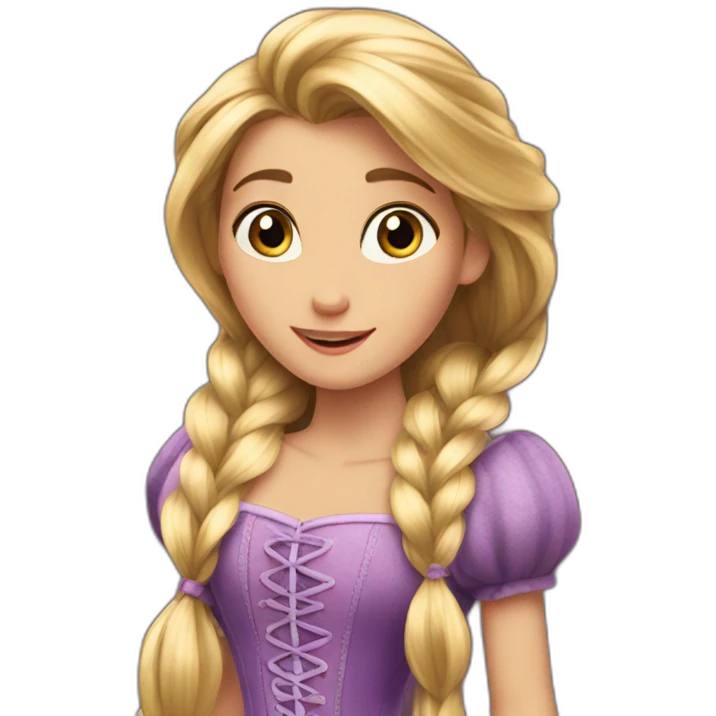 Rapunzel emoji