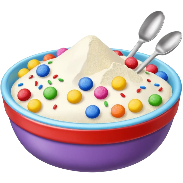 hobby baking ingredients emoji