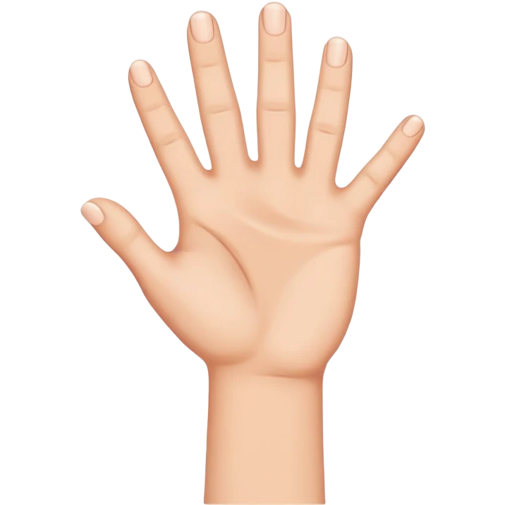 hand reverse emoji
