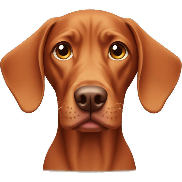 Vizsla dog emoji