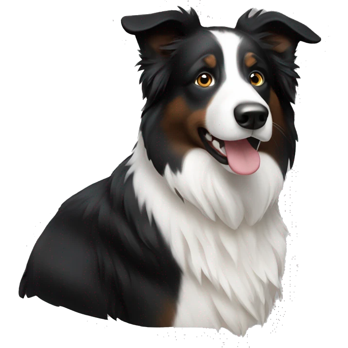 Border collie emoji