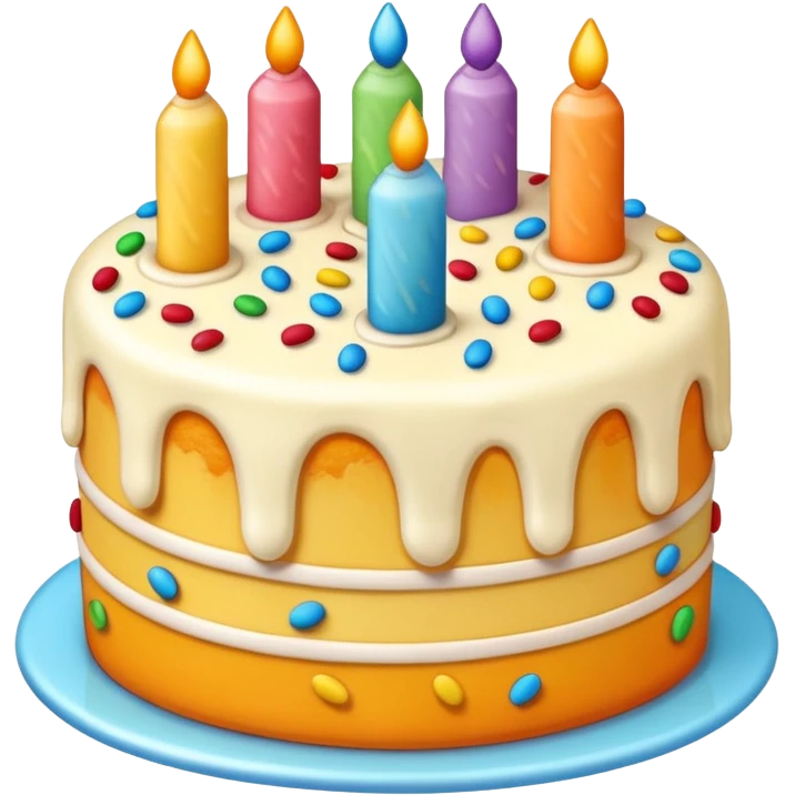 Cute cake emoji