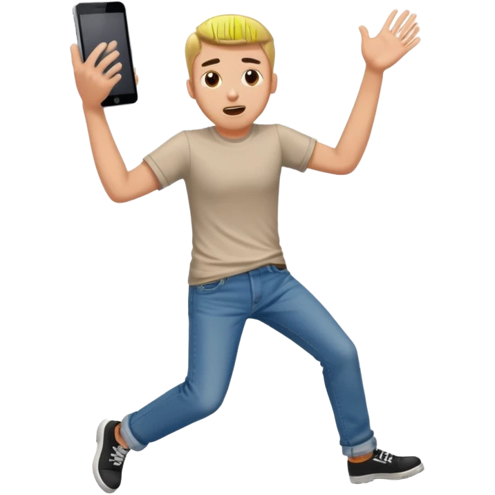 guy fall emoji