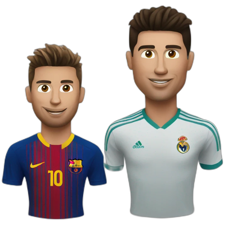Ronaldo Messi emoji
