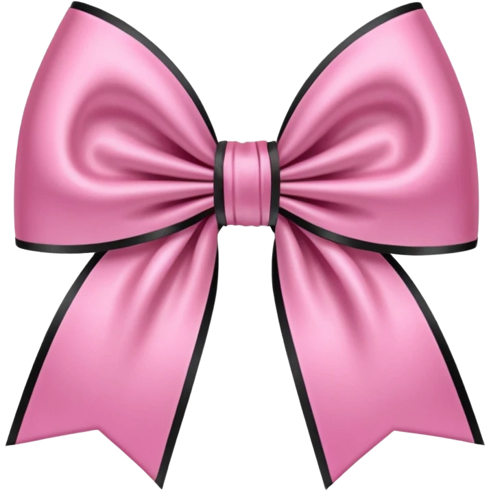 pink gothic bow emoji