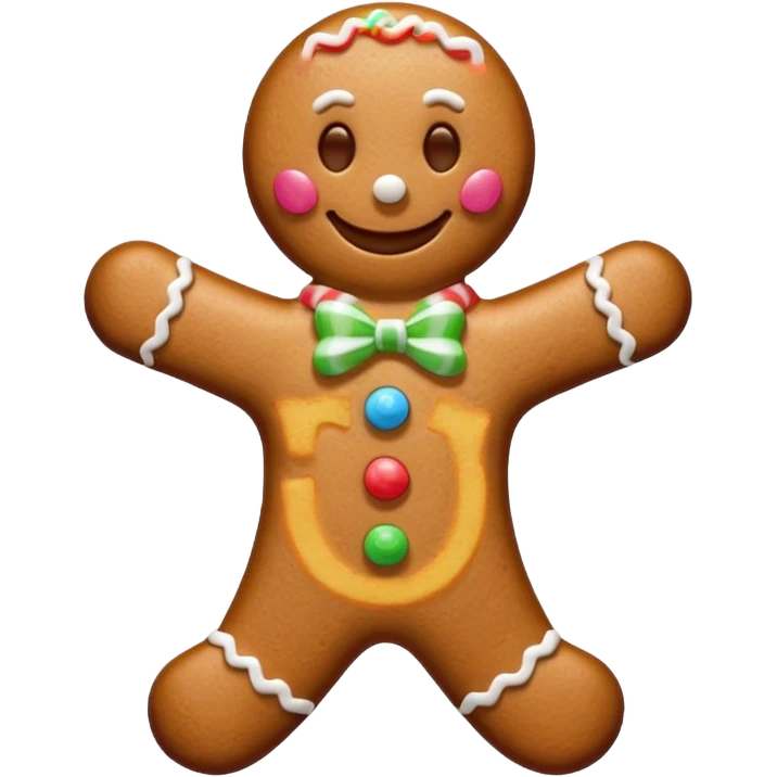 Gingerbread man  emoji
