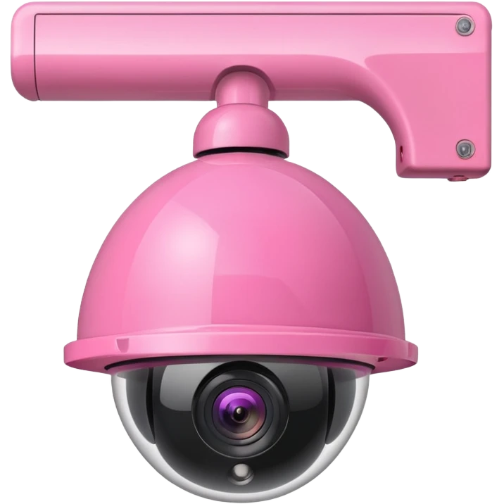 Security Camera pink  emoji