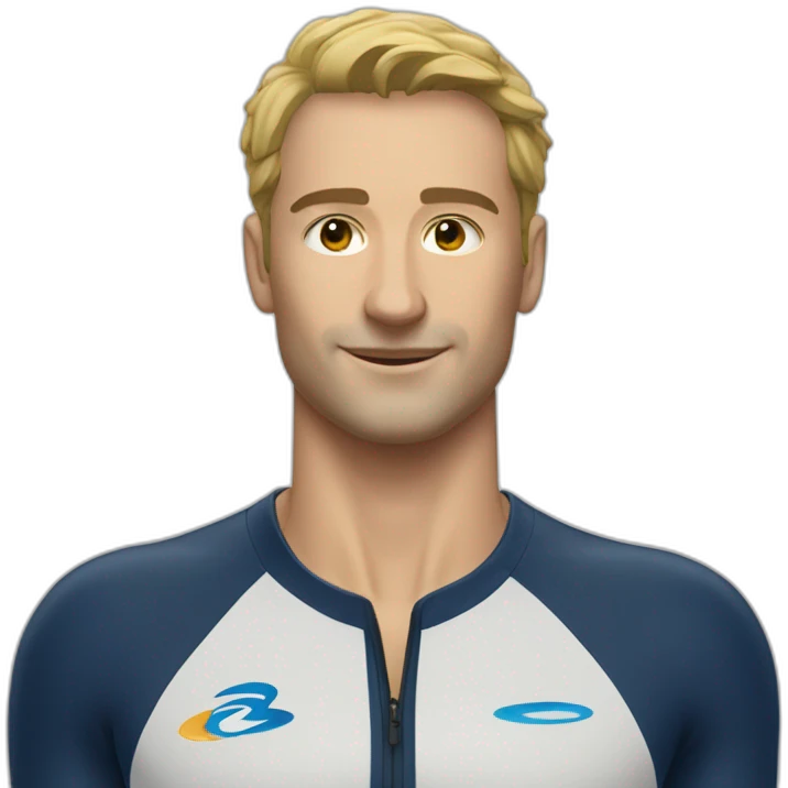 Dorian Gillet natation  emoji