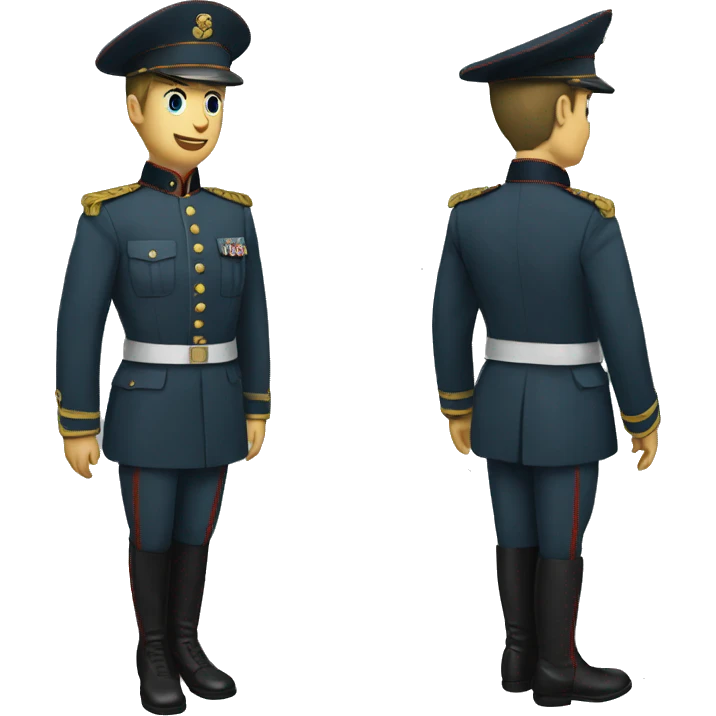 Salut militaire  emoji