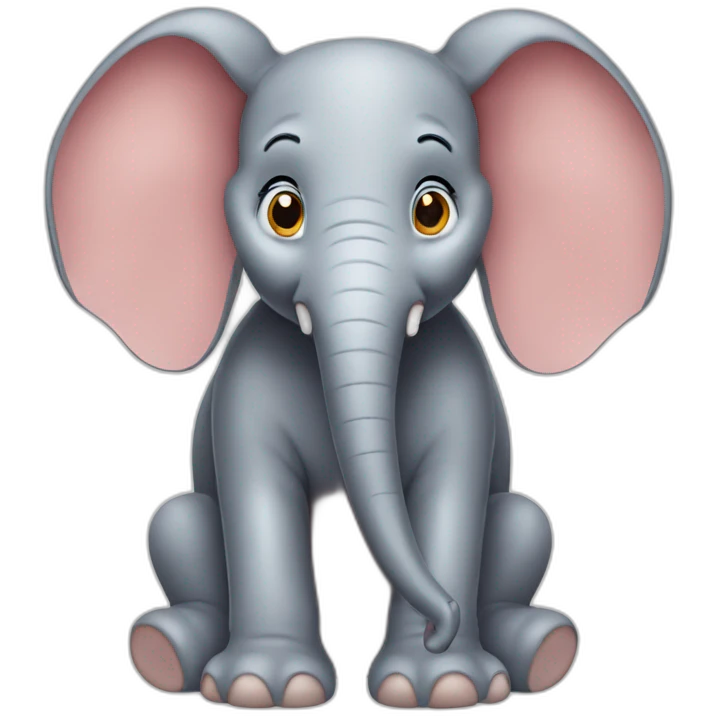 Dumbo elephant emoji