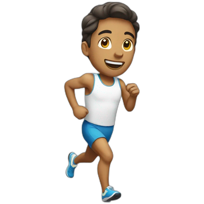 running emoji