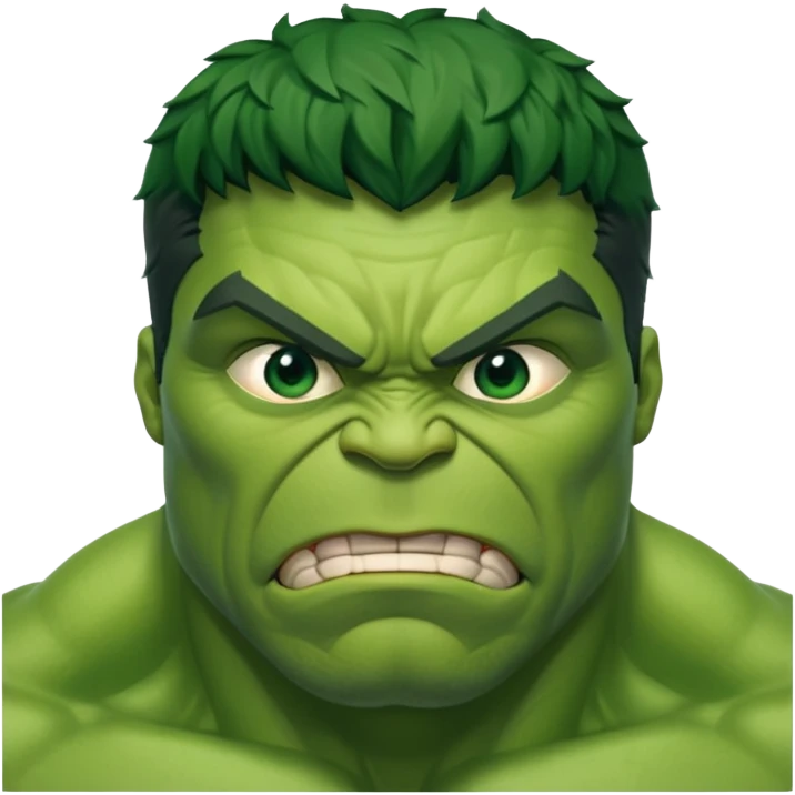 hulk se escondendo do batmam  emoji