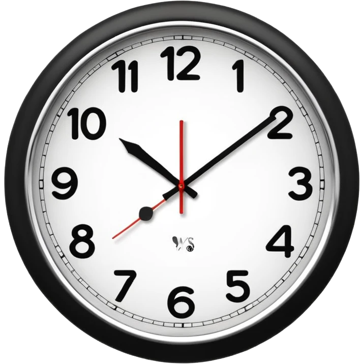 wall clock emoji