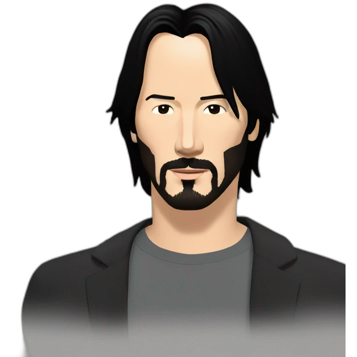 keanu reeves qui se moque de quelqu'un emoji | AI Emoji Generator