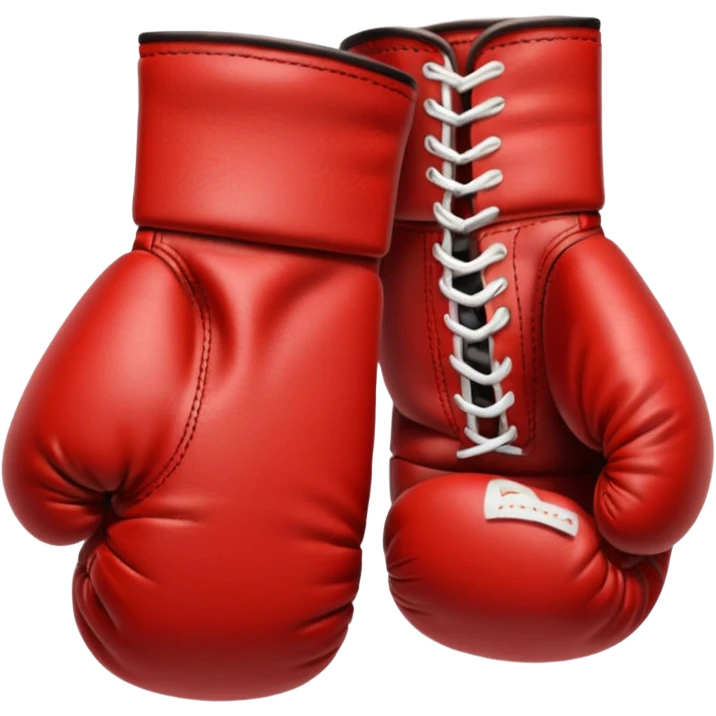 Red boxing gloves

 emoji