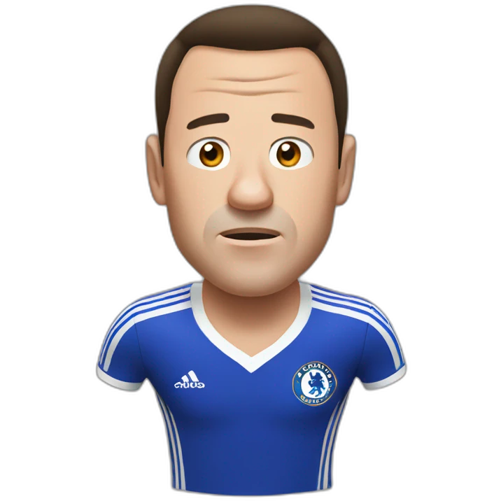 john terry sweating at opponent emoji