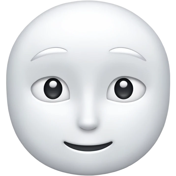 White No emoji