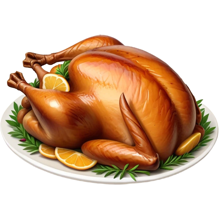 Roast turkey  emoji