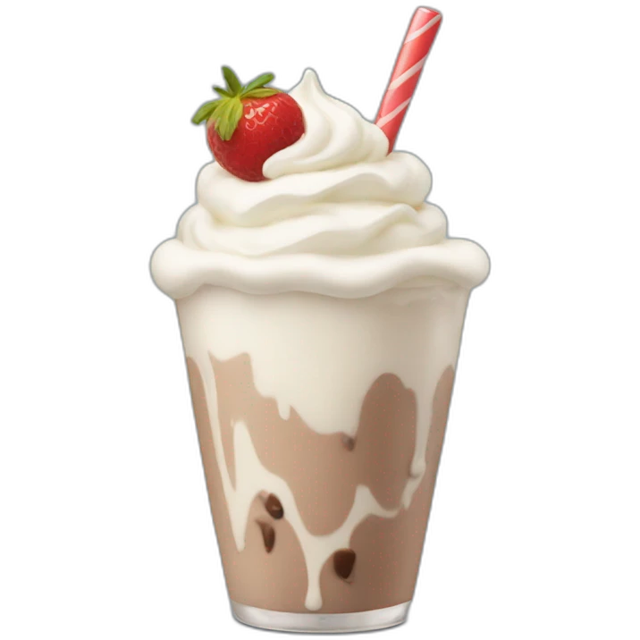 Milkshake emoji