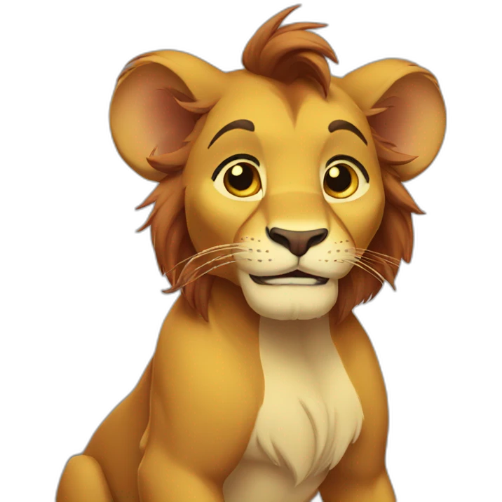 Simba emoji