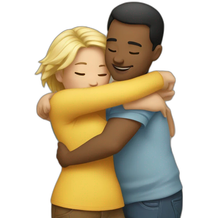 Hug emoji