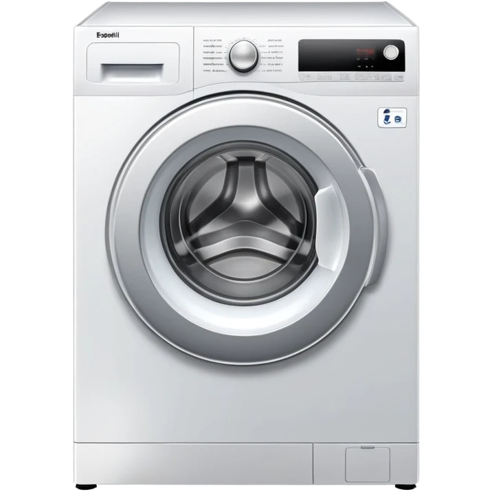 front-loading washing machine with round door emoji