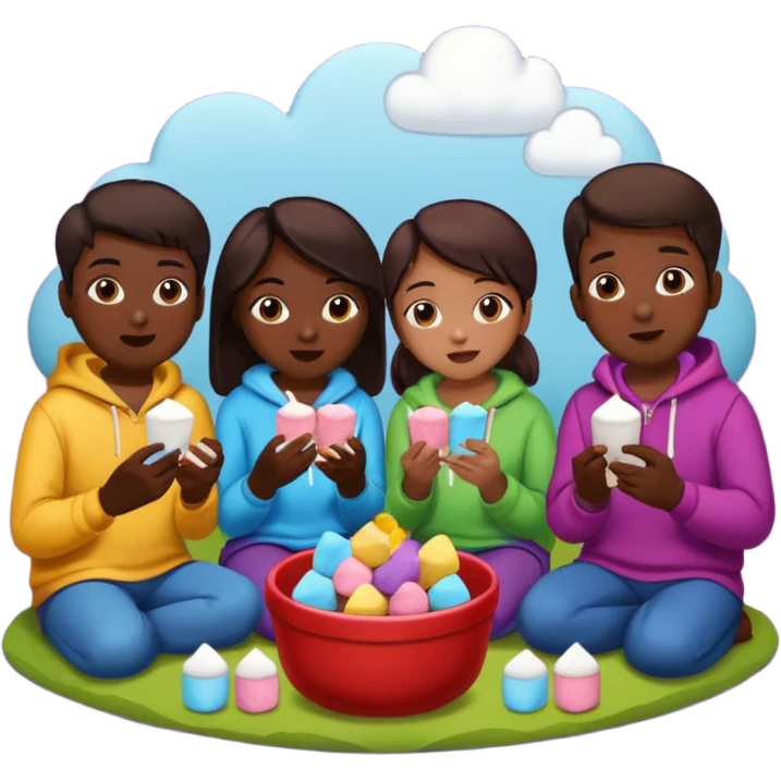 peeps dark emoji