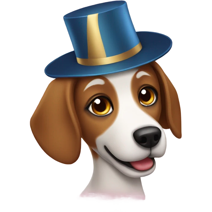 New year eve dog emoji