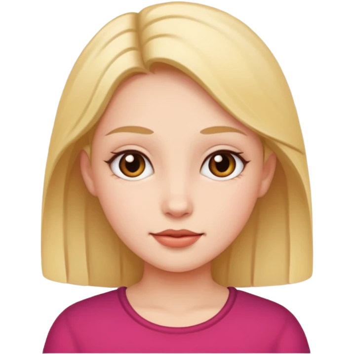 Kız karakter emoji