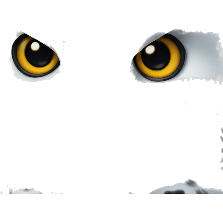 Snowy owl emoji