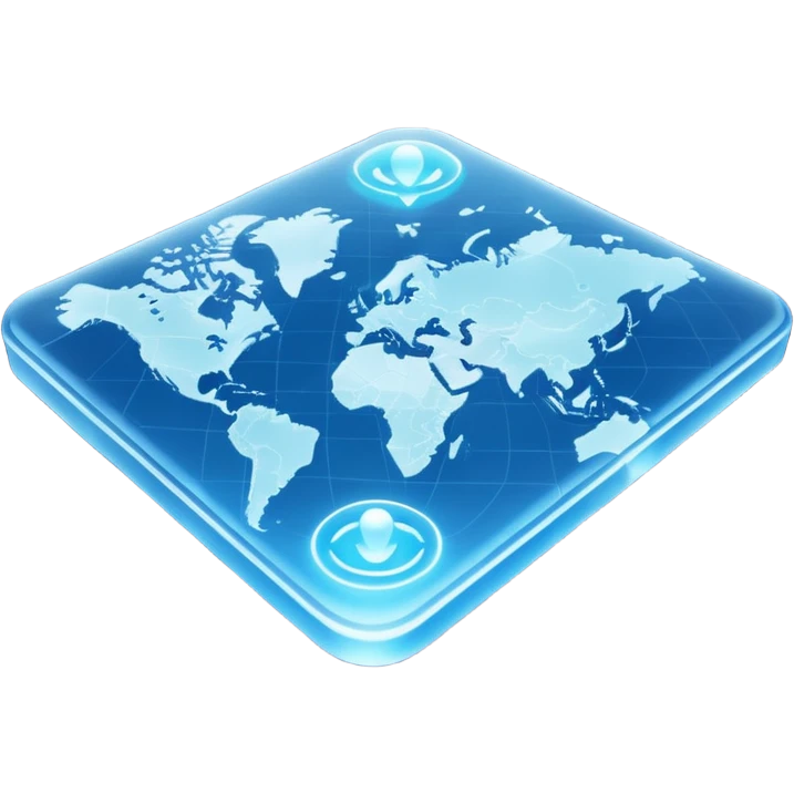 Hologram Map emoji