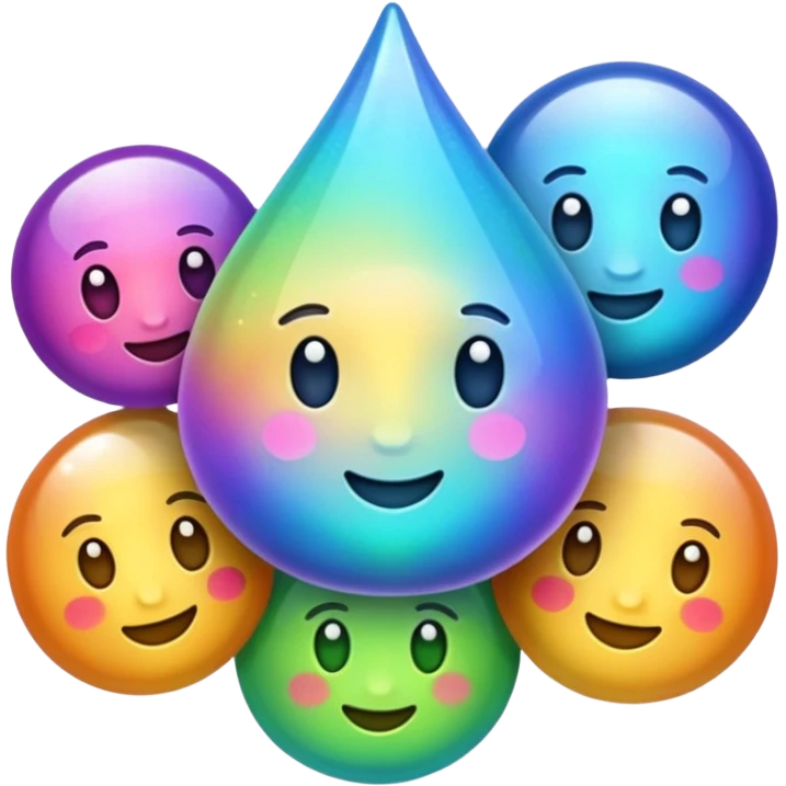Shimmering emoji