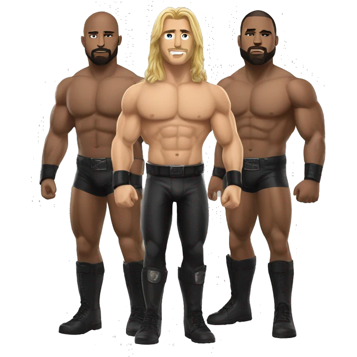 Réunion de The Shield wwe super réaliste emoji