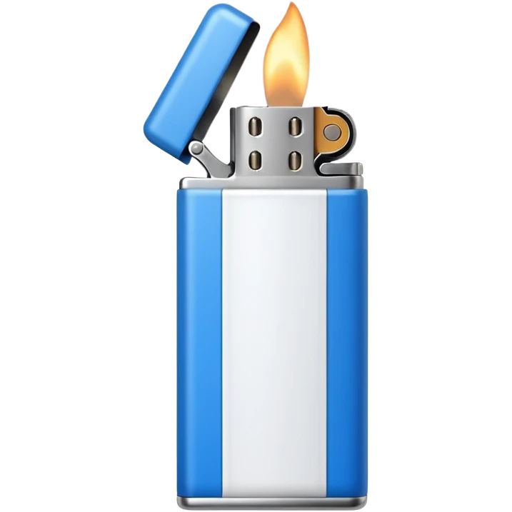white lighter emoji