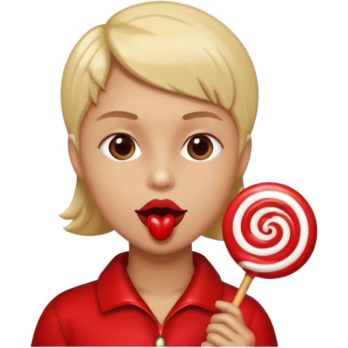 Dih sucking emoji