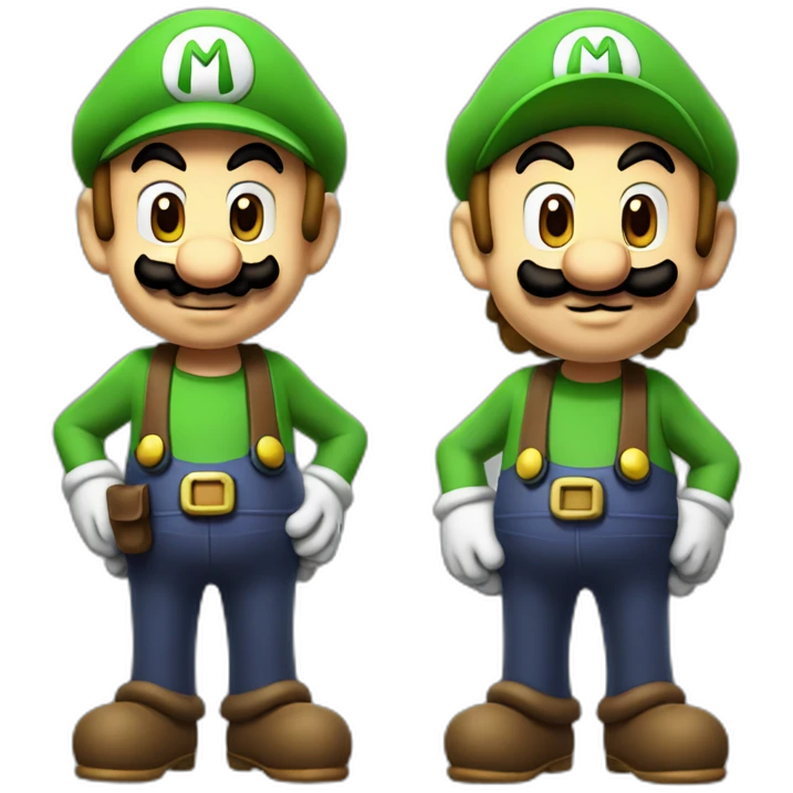 Mario et luigi emoji