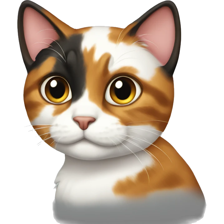 calico cat emoji