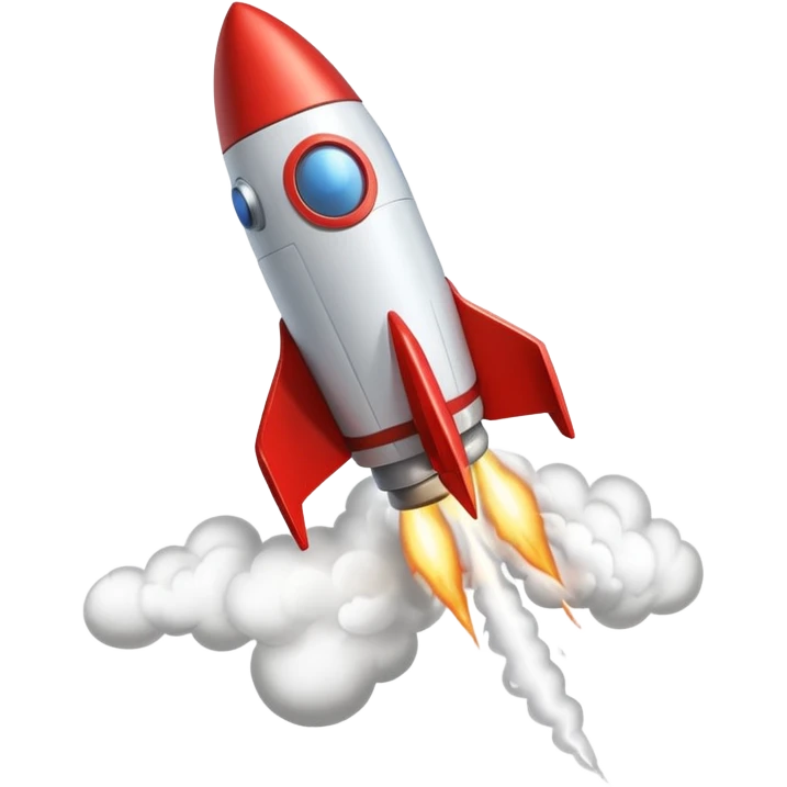 rocket leaves emoji