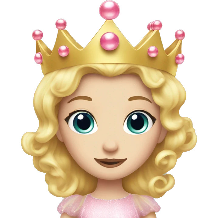 glinda bubble crown emoji