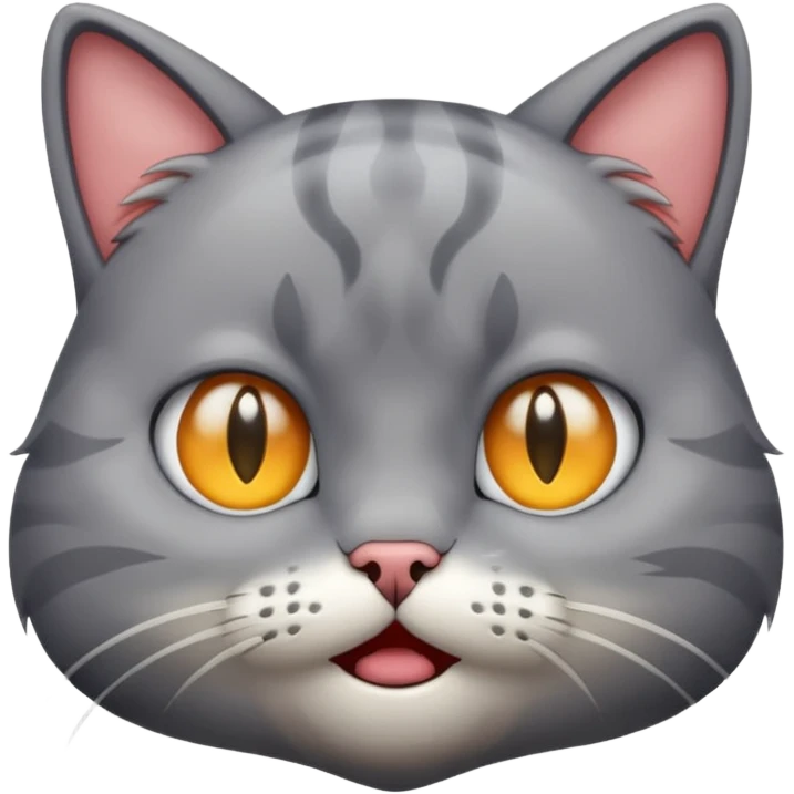 A cat crying emoji