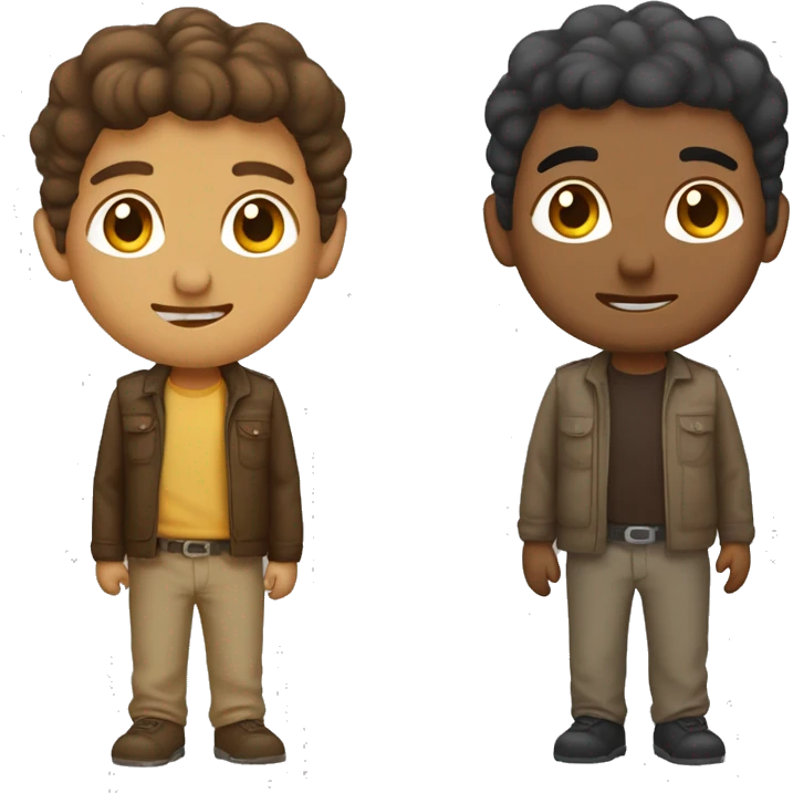 ÍNDIO ADULTO E ÍNDIO CRIANÇ emoji