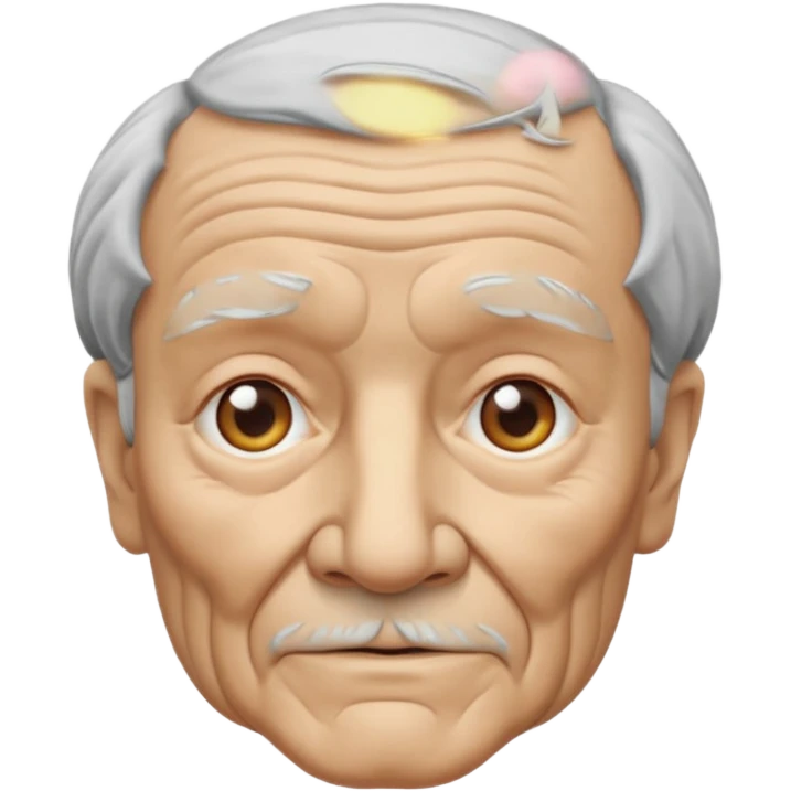 Wise Man B&W emoji