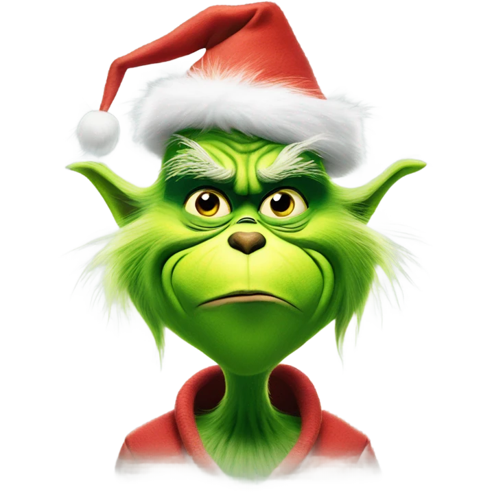 The grinch emoji