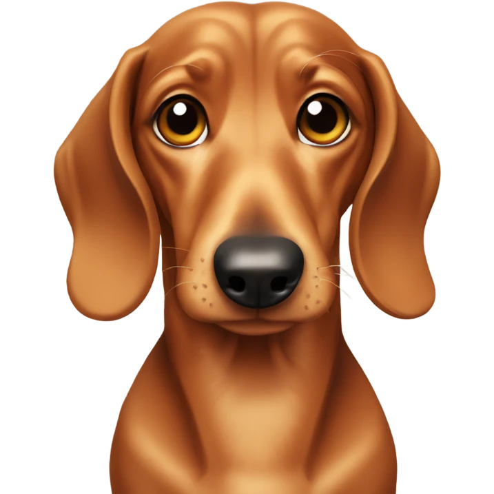 daschund emoji