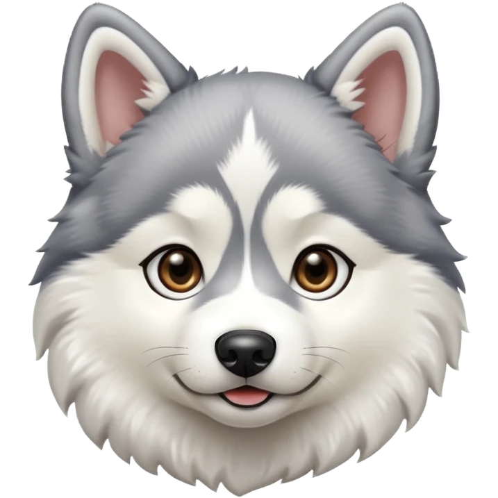 Pups husky emoji
