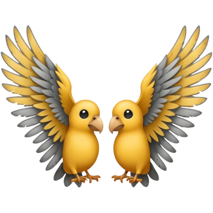 Wings left emoji