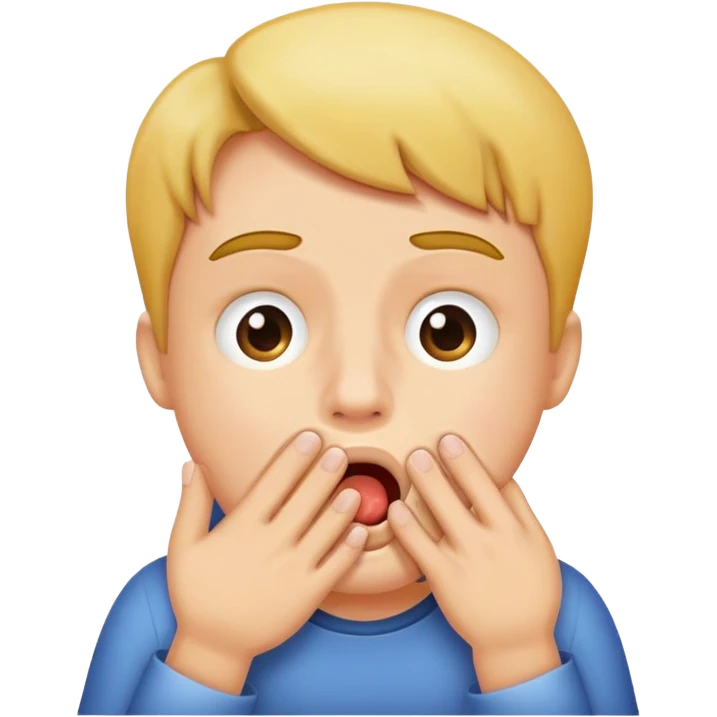 Burping emoji
